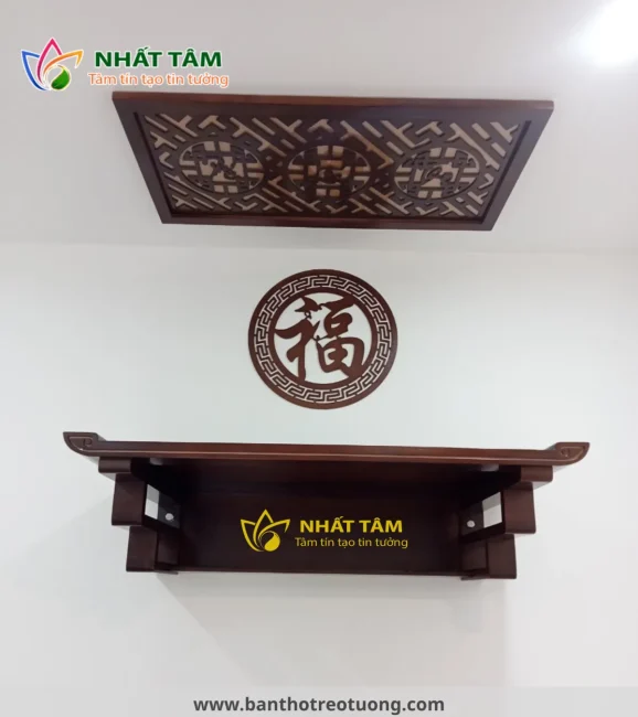 Các mẫu bàn thờ gia tiên gỗ đẹp mới nhất 2025